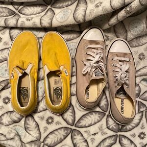Vans and converse bundle size 8